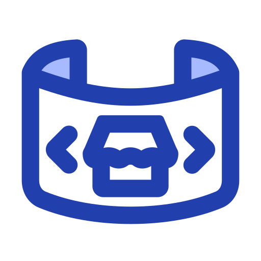 店 Generic Blue icon