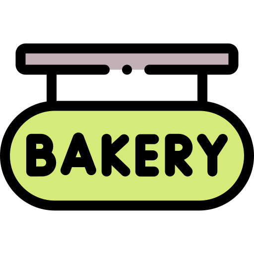 Пекарня Detailed Rounded Lineal color иконка