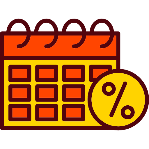 Due date Generic Outline Color icon