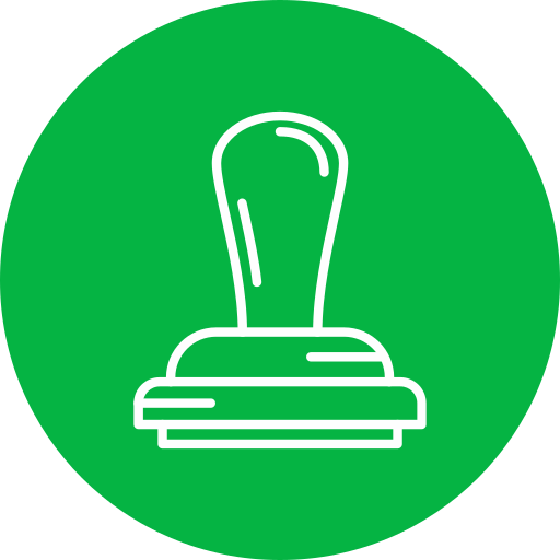 pieczęć Generic Flat ikona