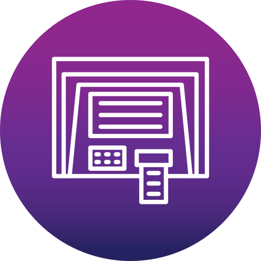bancomat Generic Flat Gradient icona