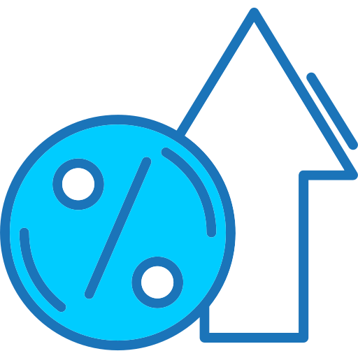 tasso d'interesse Generic Blue icona