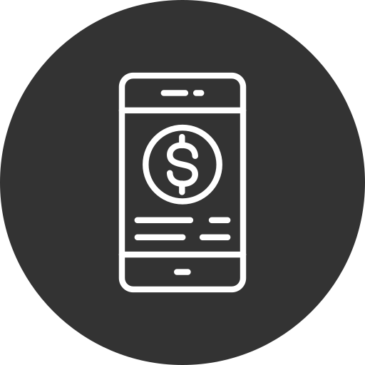 Online payment Generic Glyph icon