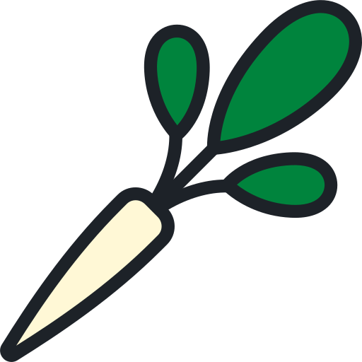 mierikswortel Generic Outline Color icoon