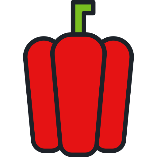 Paprika Generic Outline Color icon