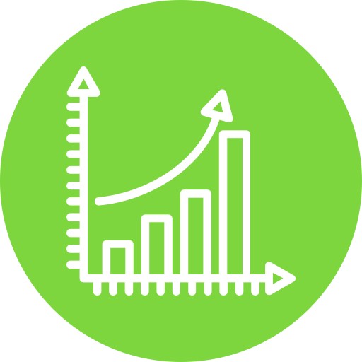 gráfico de barras Generic Flat Ícone