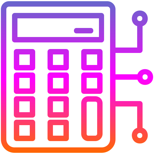 calcul Generic Gradient Icône