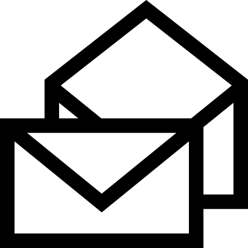 郵便 Basic Straight Lineal icon