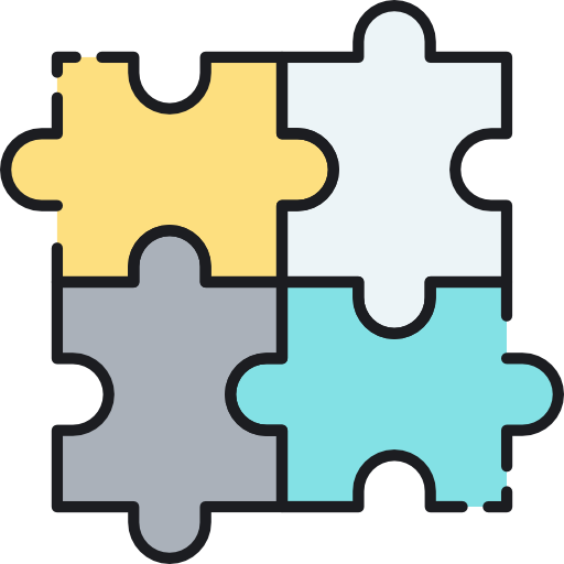 puzzle Flaticons.com Flat icona