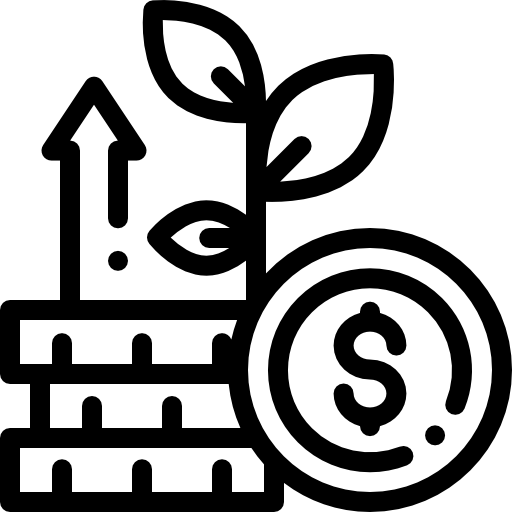 wzrost Detailed Rounded Lineal ikona