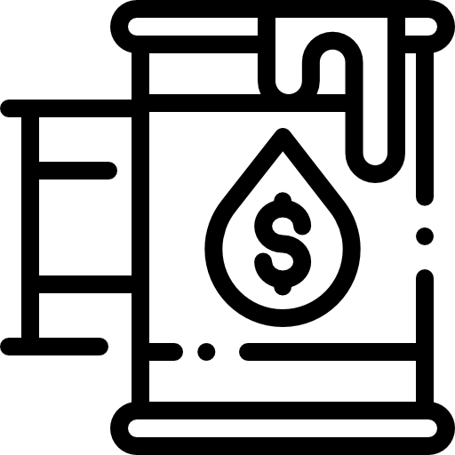 olio Detailed Rounded Lineal icona