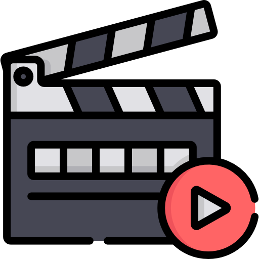 Clapboard Special Lineal color icon