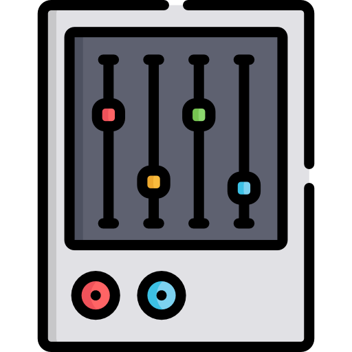 Sound system Special Lineal color icon