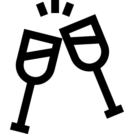 tostada Basic Straight Lineal icono