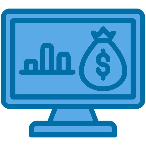 comptabilité Generic Blue Icône