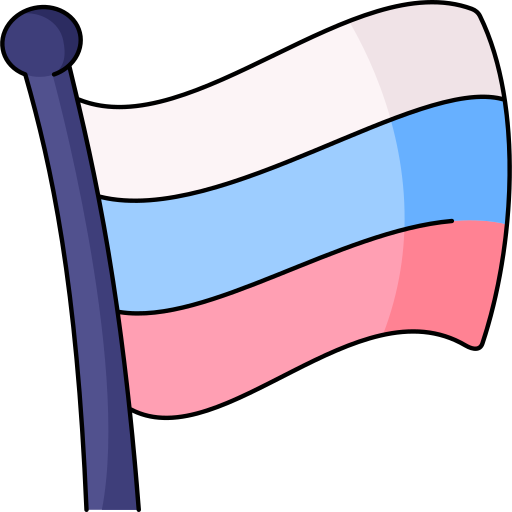 Россия Generic Thin Outline Color иконка