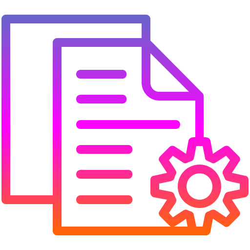 documento Generic Gradient icona