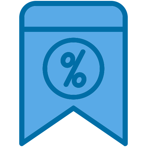 etiqueta Generic Blue icono