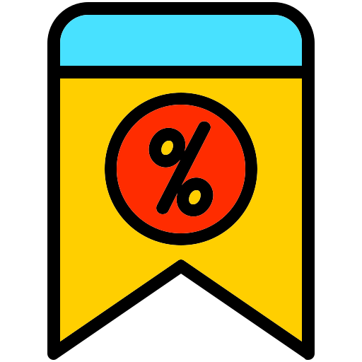 꼬리표 Generic Outline Color icon