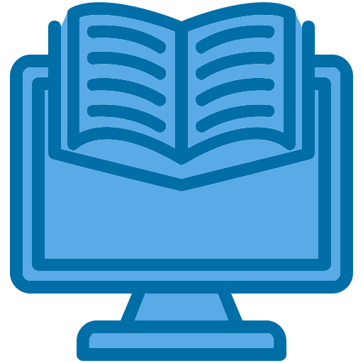 e-boek Generic Blue icoon