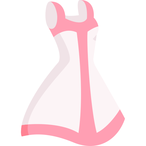 letnia sukienka Generic Flat ikona