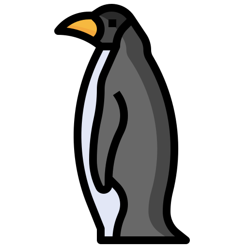 pingüino Surang Lineal Color icono