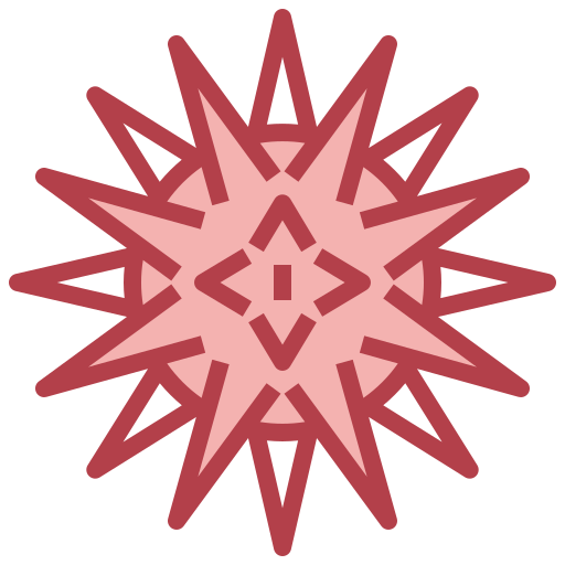 Sea urchin Surang Red icon