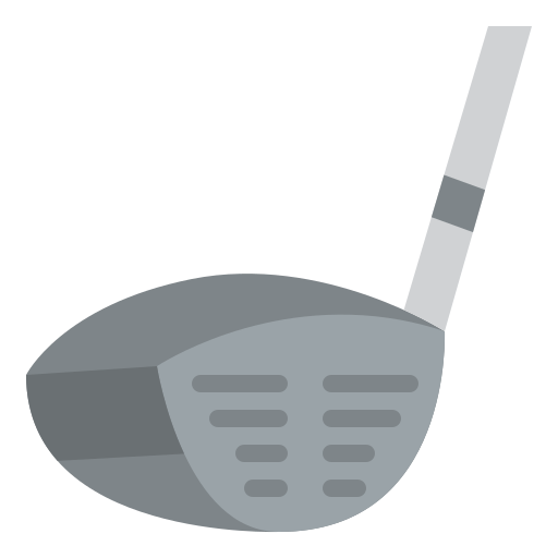 Golf club Iconixar Flat icon