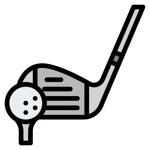 golf Iconixar Lineal Color icona