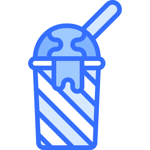 아이스크림 Coloring Blue icon