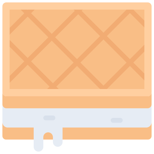 helado Coloring Flat icono