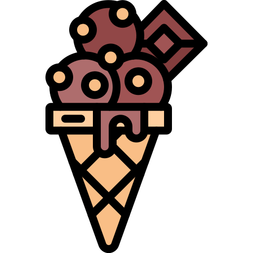 helado Coloring Color icono