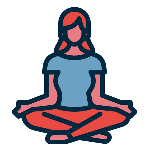 Meditation Generic Outline Color icon