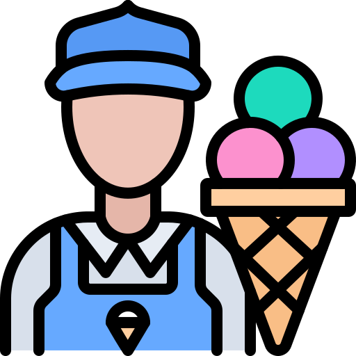 Seller Coloring Color icon