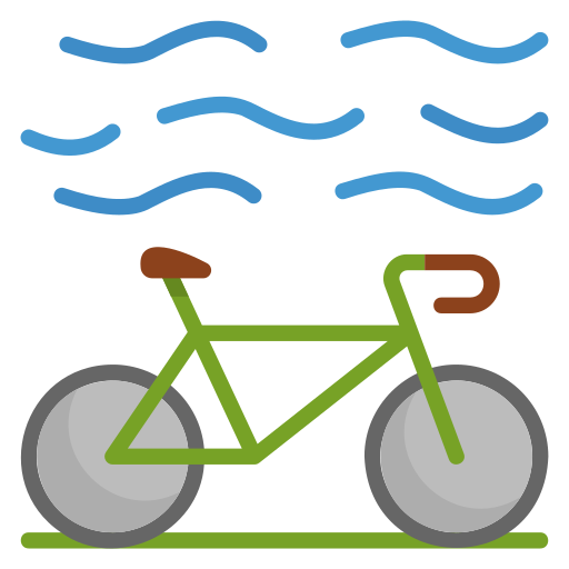 fahrrad Generic Flat icon