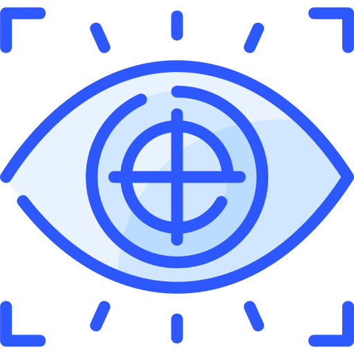 Eye tracking Vitaliy Gorbachev Blue icon