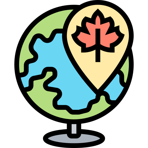 Canada Meticulous Lineal Color icon