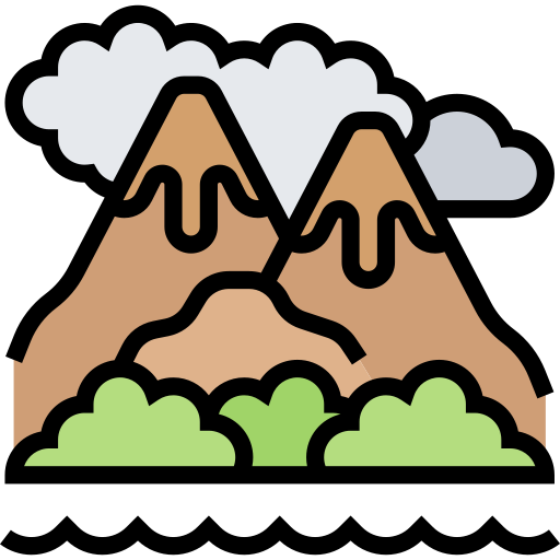 Mountain Meticulous Lineal Color icon