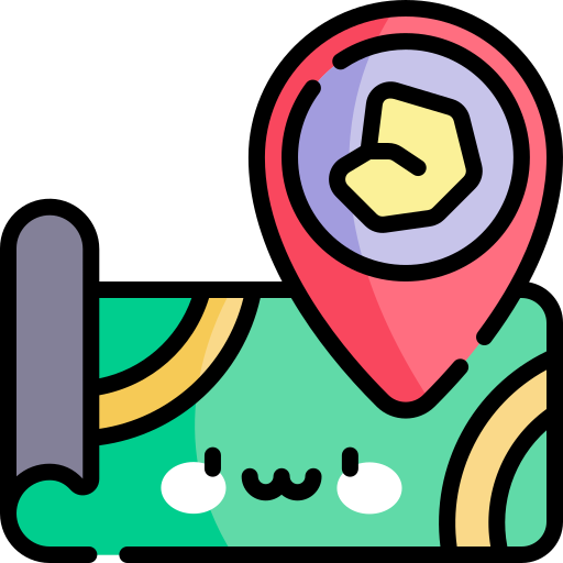 자리 표시자 Kawaii Lineal color icon