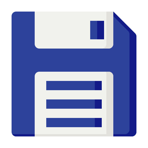 diskette Generic Flat icon