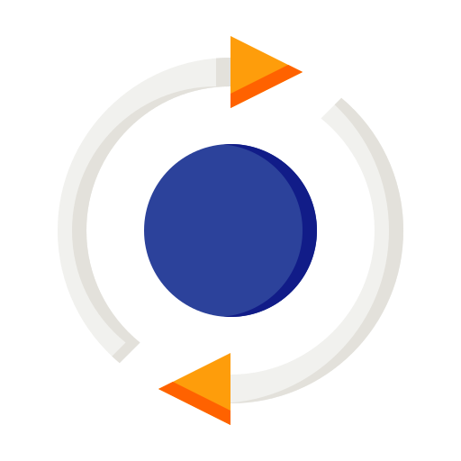 synchroniser Generic Flat Icône