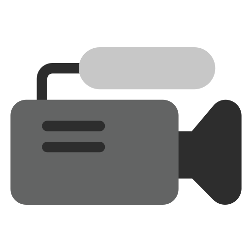videocamera Generic Flat icoon