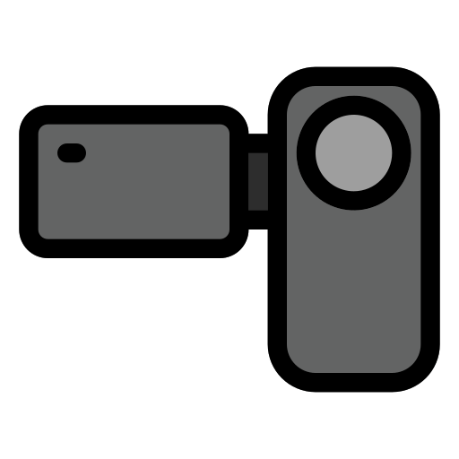 Cam recorder Generic Outline Color icon