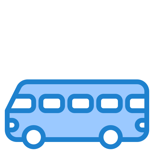 bus srip Blue icoon