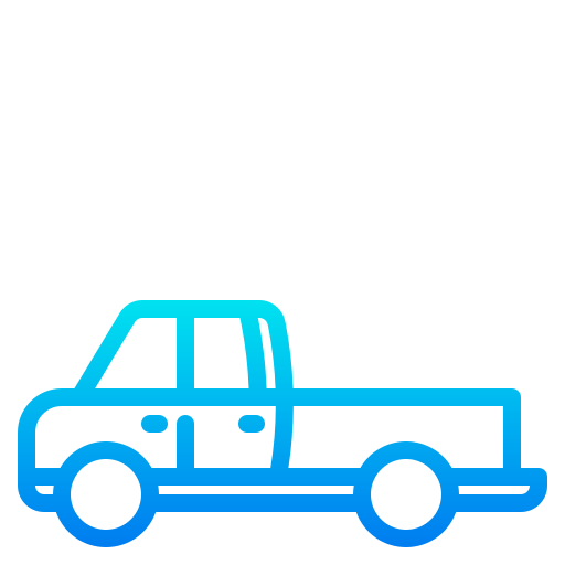 pickup-auto srip Gradient icon