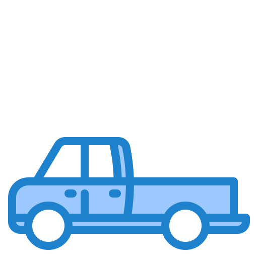 pickup-auto srip Blue icon