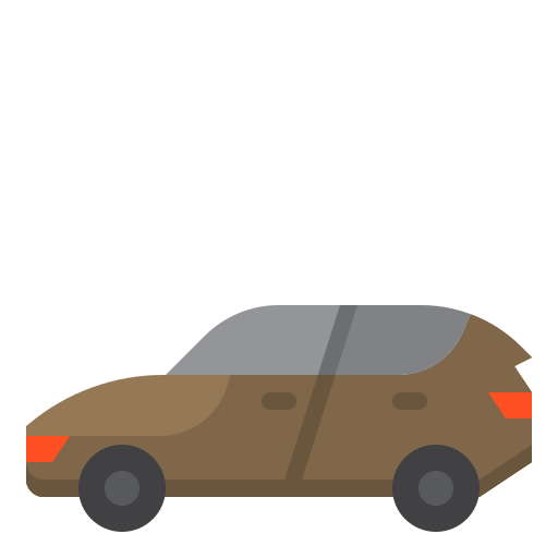 hatchback-auto srip Flat icon