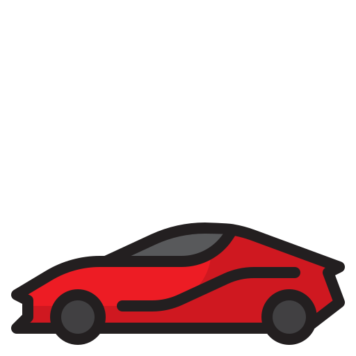 スーパーカー srip Lineal Color icon