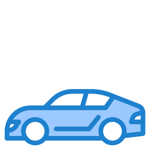 auto srip Blue icoon