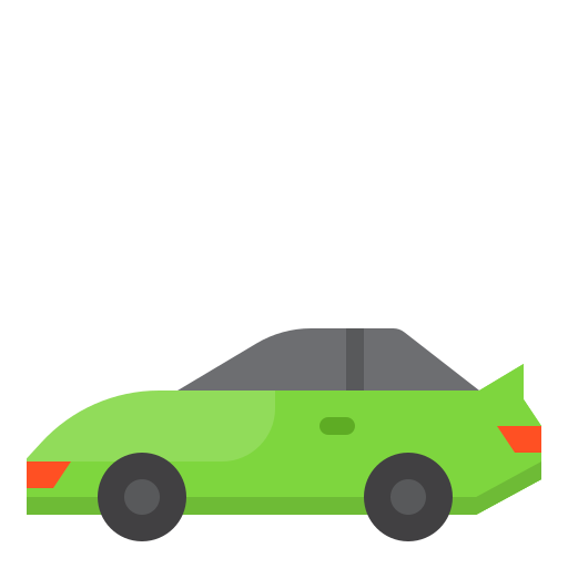 Автомобиль srip Flat иконка